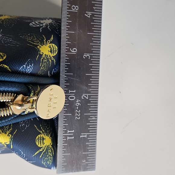 Dabney Lee Navy Cosmetic Bag, Bees 🐝🐝🐝 - Picture 13 of 14
